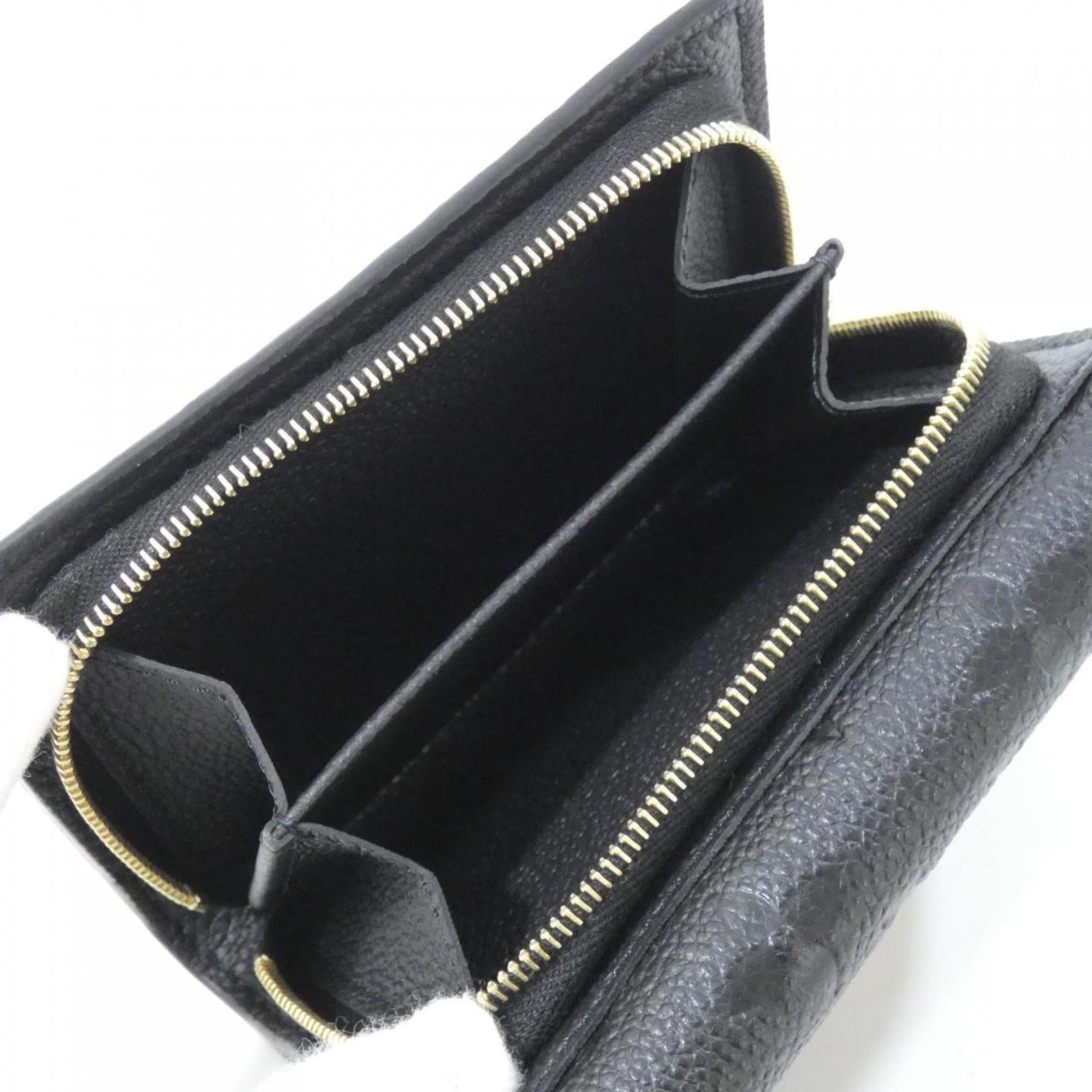 Louis Vuitton Black Monogram Monogram Empreinte Leather Wallet
