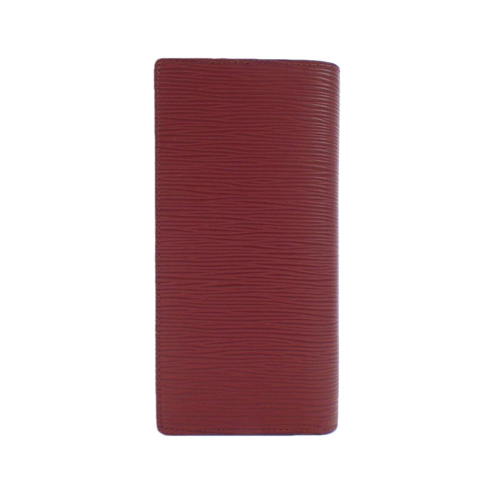 Louis Vuitton Rouge Rouge Pomodoro Leather Long Wallet
