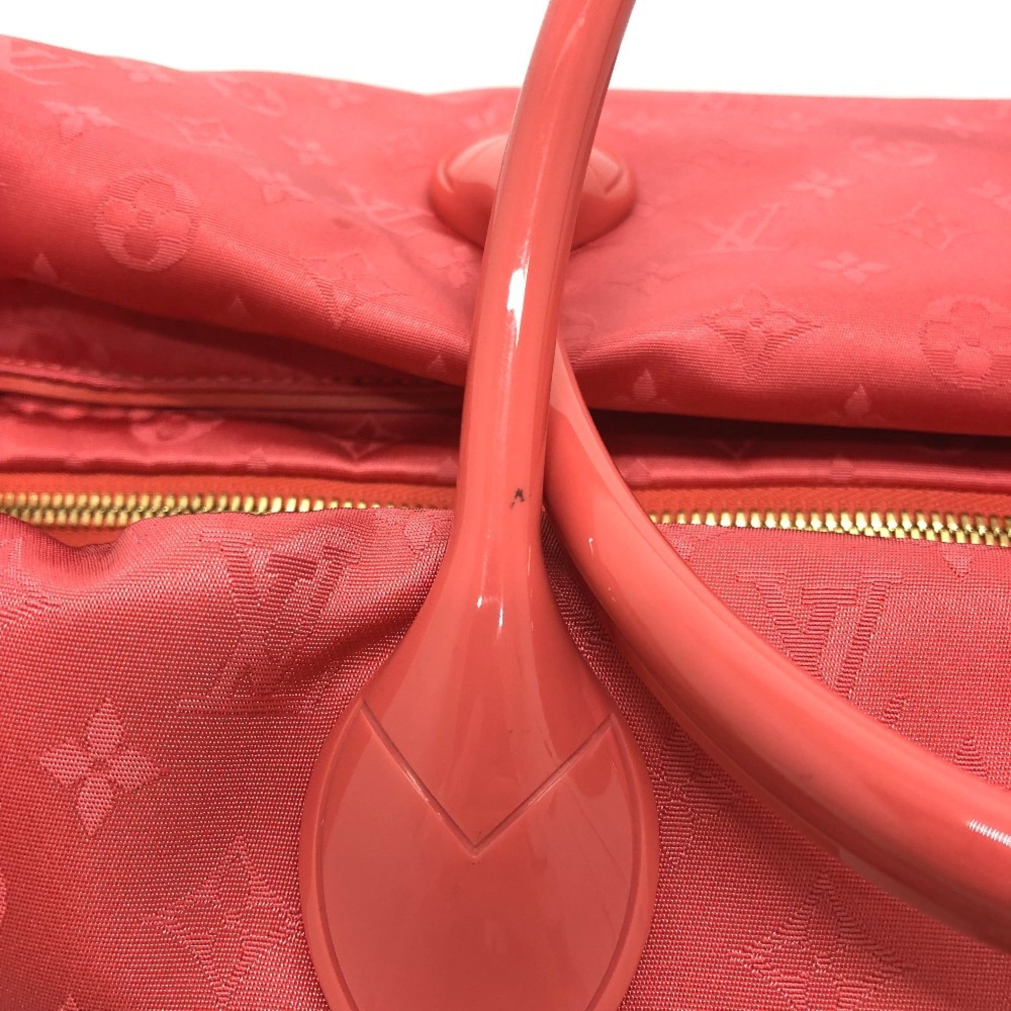 Louis Vuitton Pink Nylon Tote Bag
