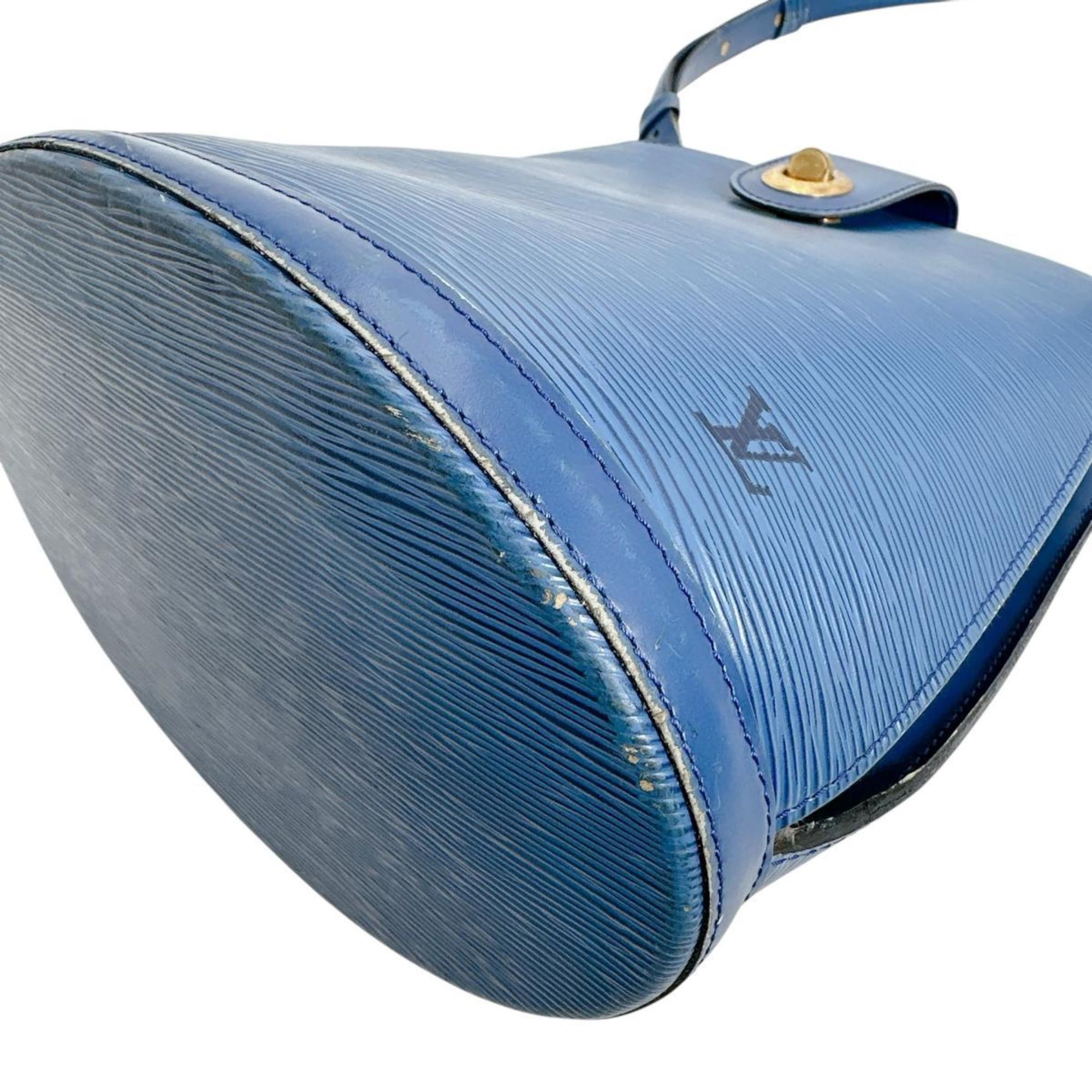 Louis Vuitton Blue Epi Leather Shoulder Bag