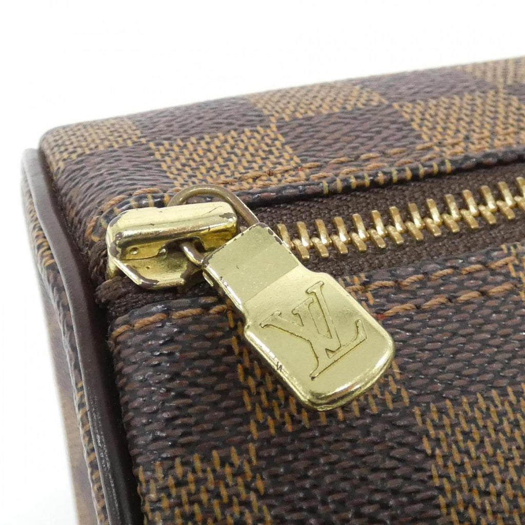 Louis Vuitton Ebene Coated Canvas Handbag