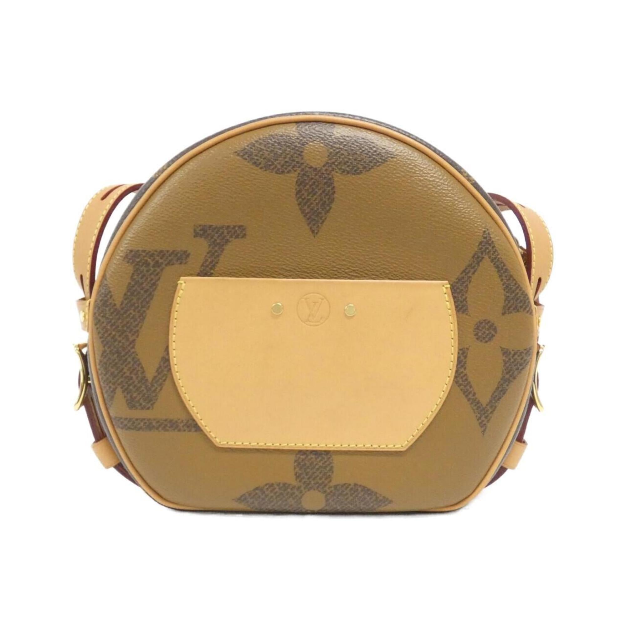 Louis Vuitton Marron Coated Canvas Shoulder Bag