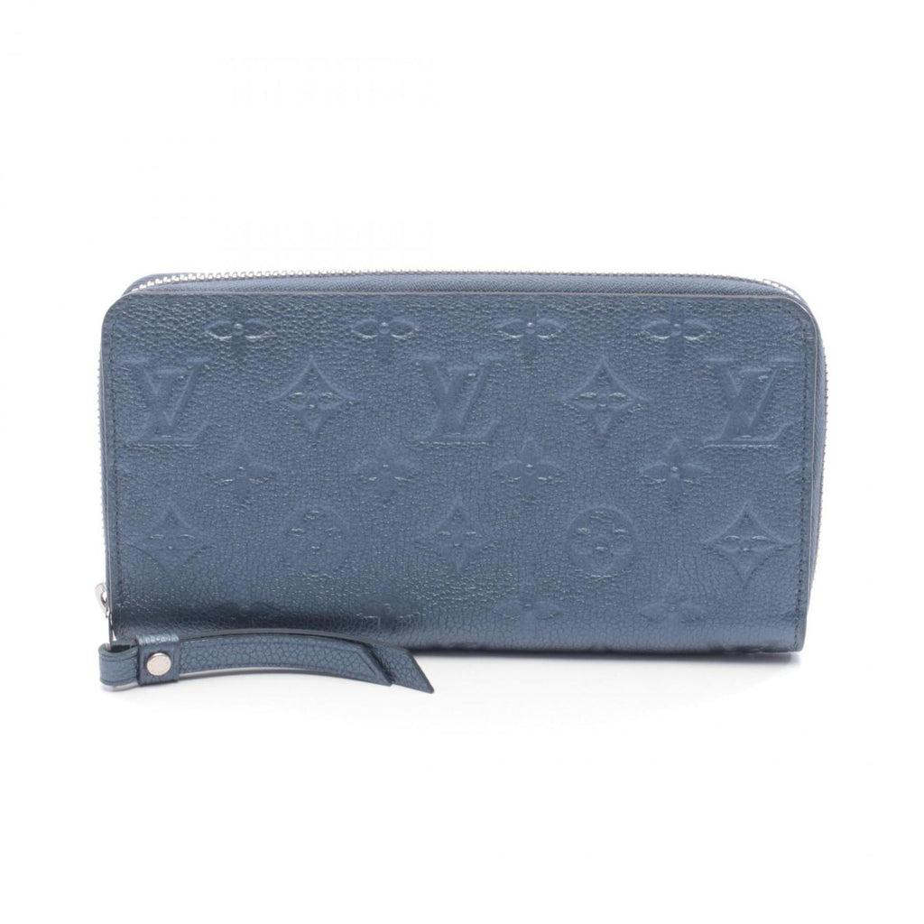 Louis Vuitton Blue Monogram Empreinte Long Wallet