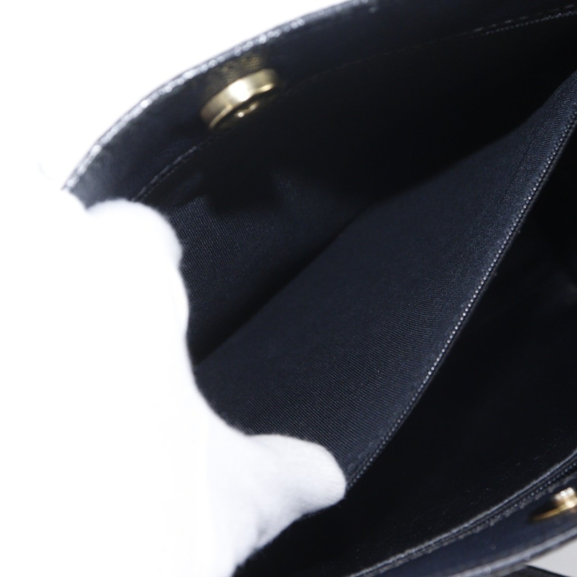 Chanel Black Grained Calfskin Tote Bag