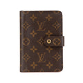 Louis Vuitton Brown Pvc Leather Wallet