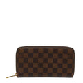 Louis Vuitton Damier Brown Damier Canvas Damier Canvas Long Wallet