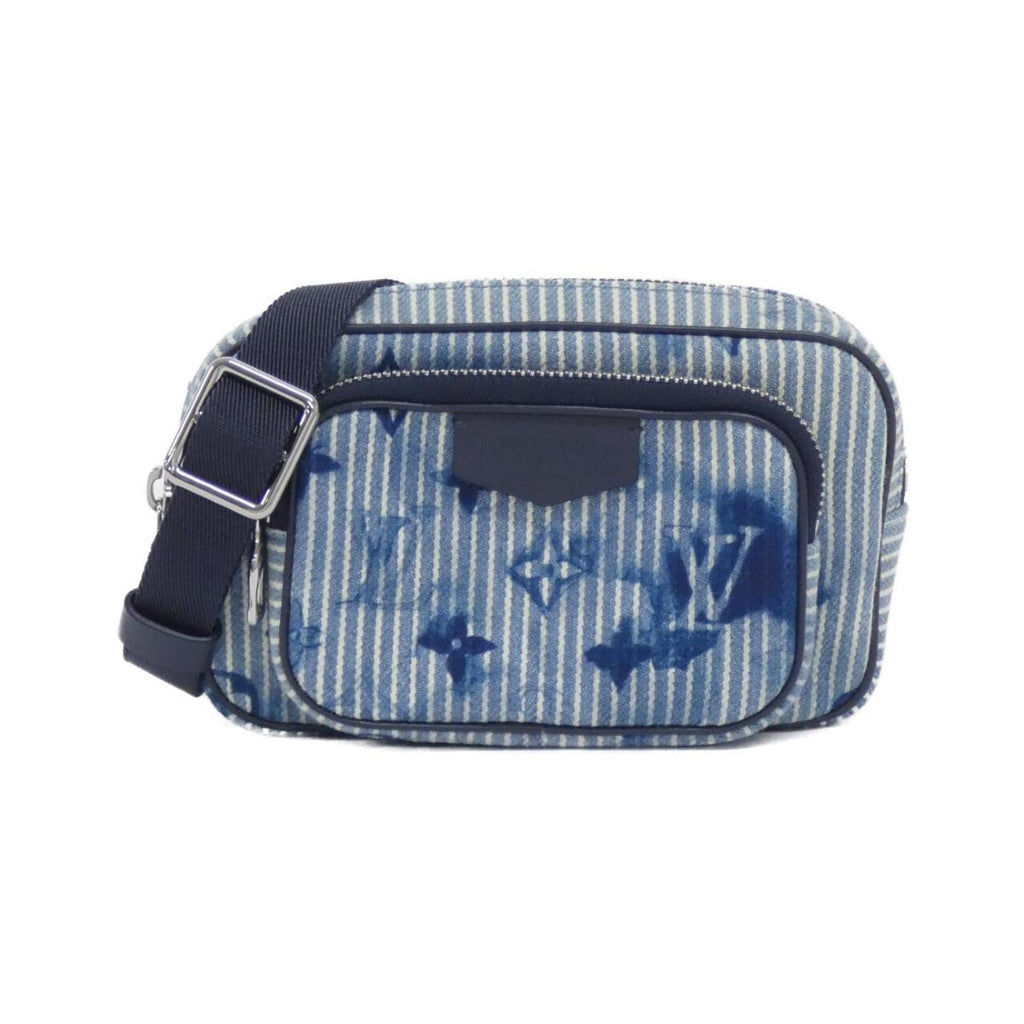 Louis Vuitton Monogram Navy Monogram Canvas Pochette Shoulder Bag