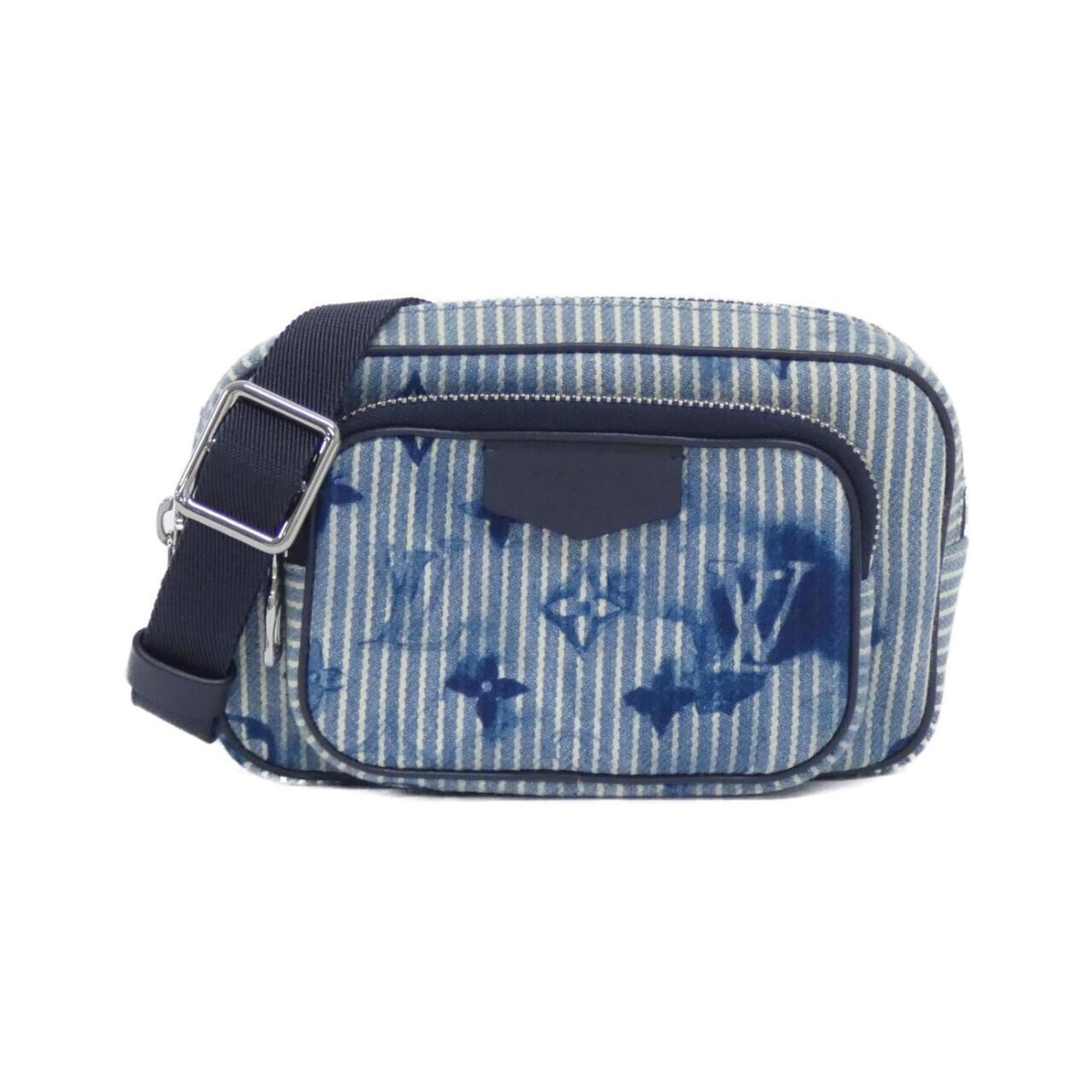 Louis Vuitton Monogram Navy Monogram Canvas Pochette Shoulder Bag