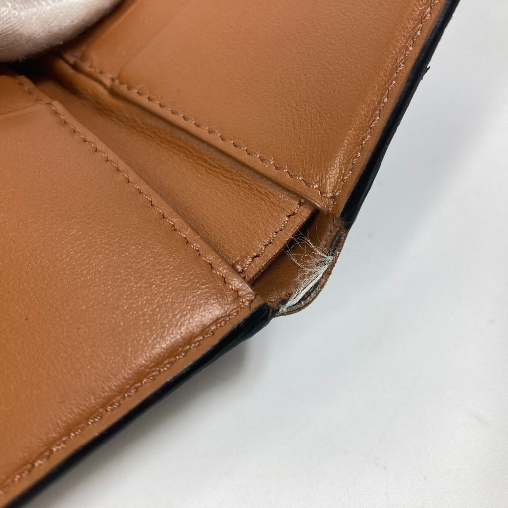 Celine Brown Leather Wallet (Bi-Fold)
