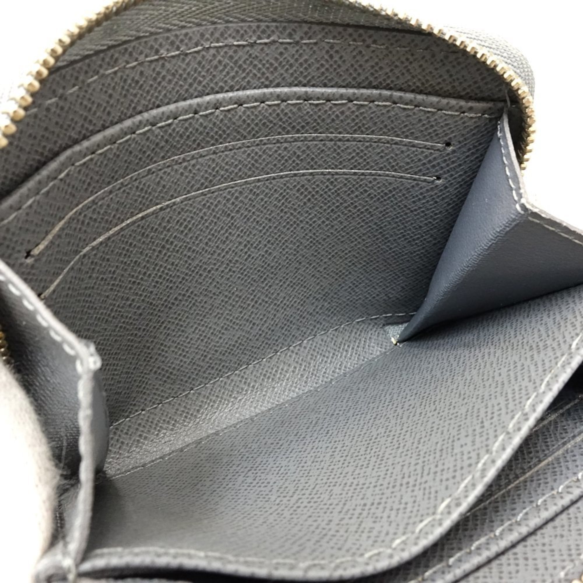 Louis Vuitton Gray Denim Coin Purse/Coin Case