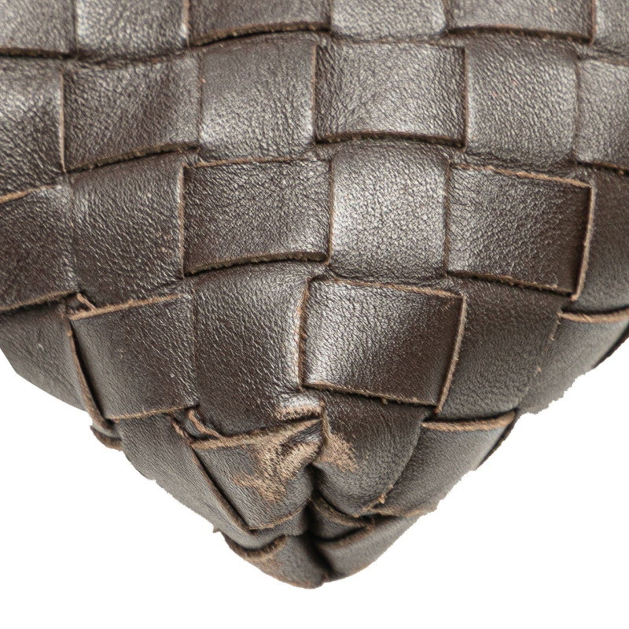 Bottega Veneta Brown Leather Shoulder Bag