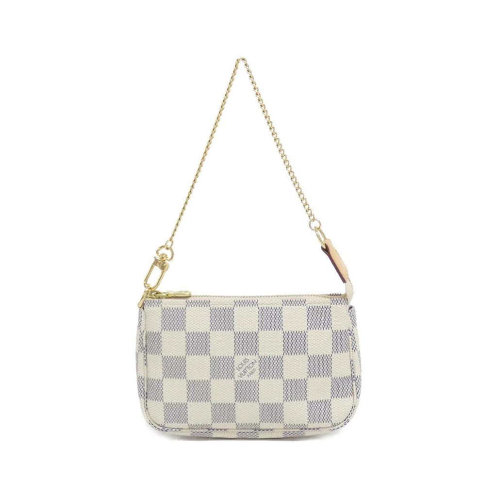 Louis Vuitton Azur Coated Canvas Pochette Pouch