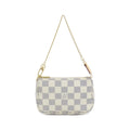 Louis Vuitton Azur Coated Canvas Pochette Pouch