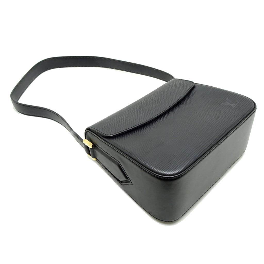 Louis Vuitton Black Noir Epi Leather Shoulder Bag