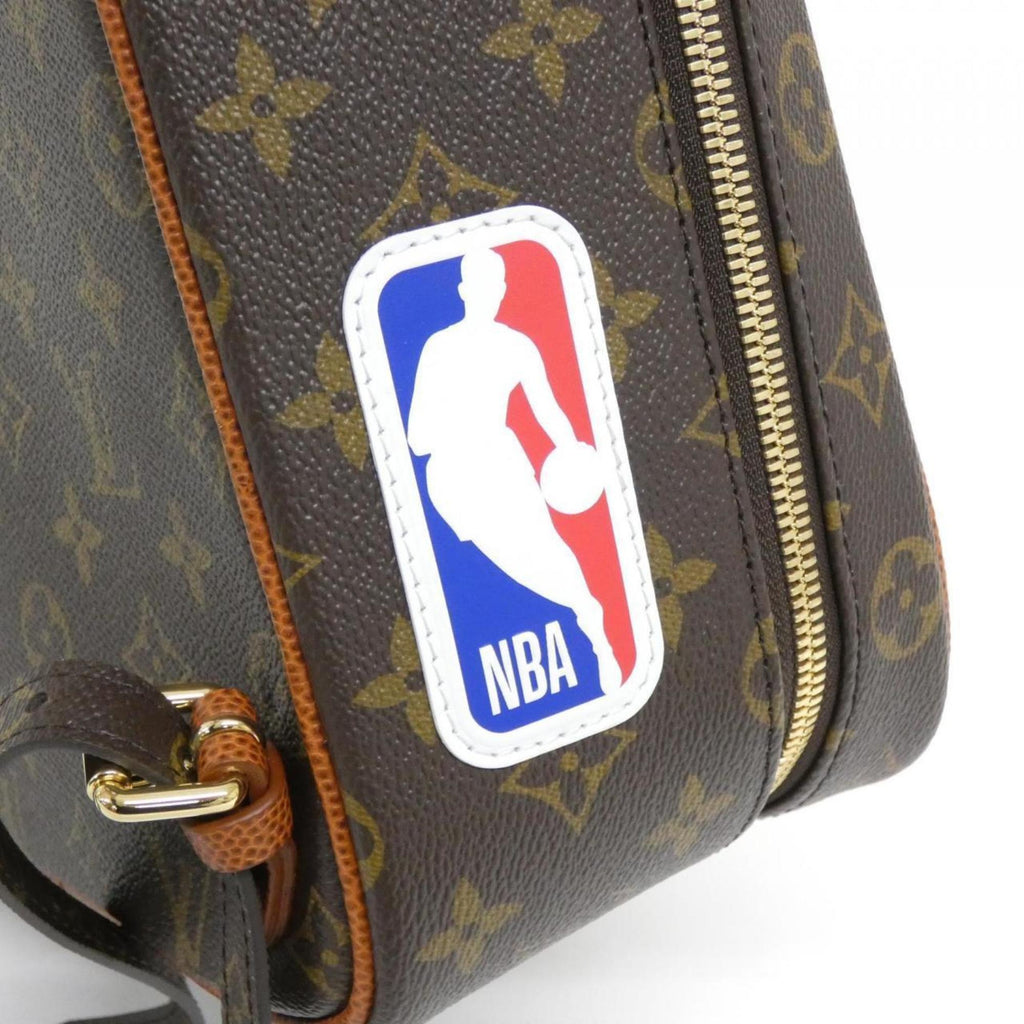 Louis Vuitton Marron Coated Canvas Backpack