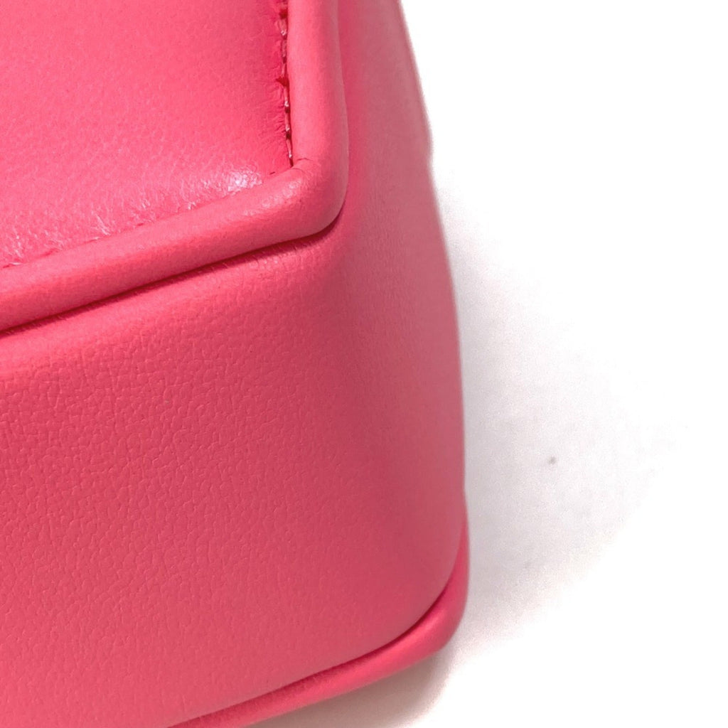 Louis Vuitton Pink Leather Handbag Shoulder Bag