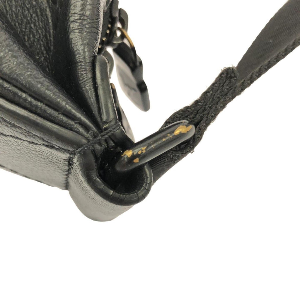 Louis Vuitton Black Monogram Leather Shoulder Bag