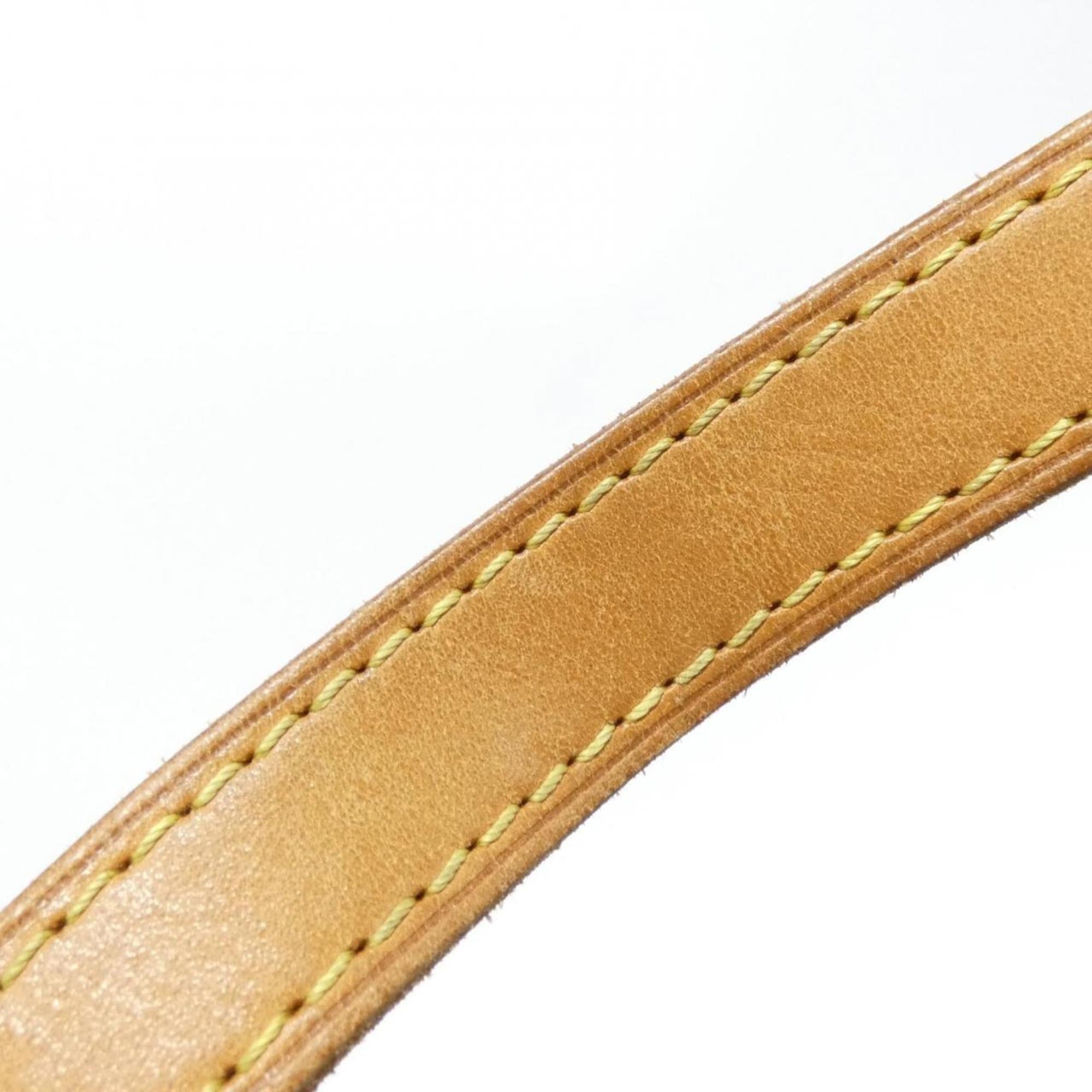 Louis Vuitton Brown Coated Canvas Handbag