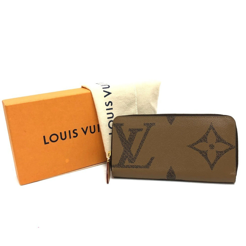 Louis Vuitton Monogram Reverse Brown Monogram Reverse Long Wallet
