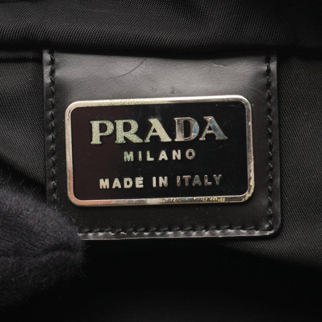 Prada Black Nylon Shoulder Bag