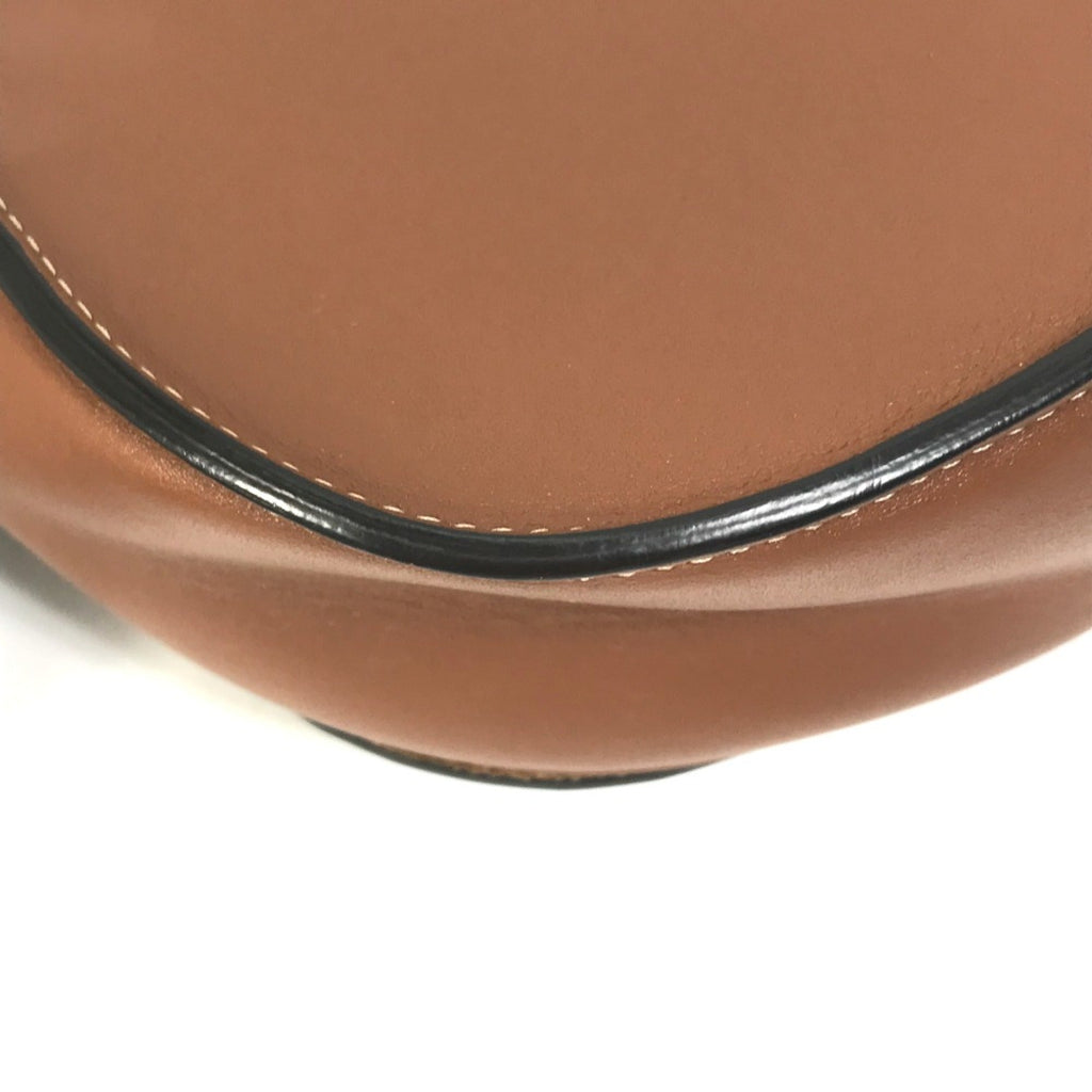 Celine Brown Leather Shoulder Bag