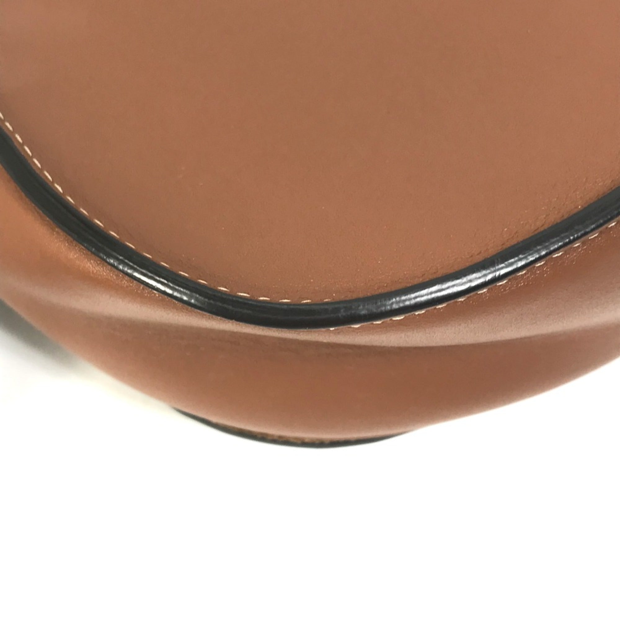 Celine Brown Leather Shoulder Bag