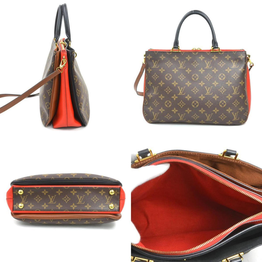 Louis Vuitton Monogram Noir Rouge Monogram Handbag Shoulder Bag