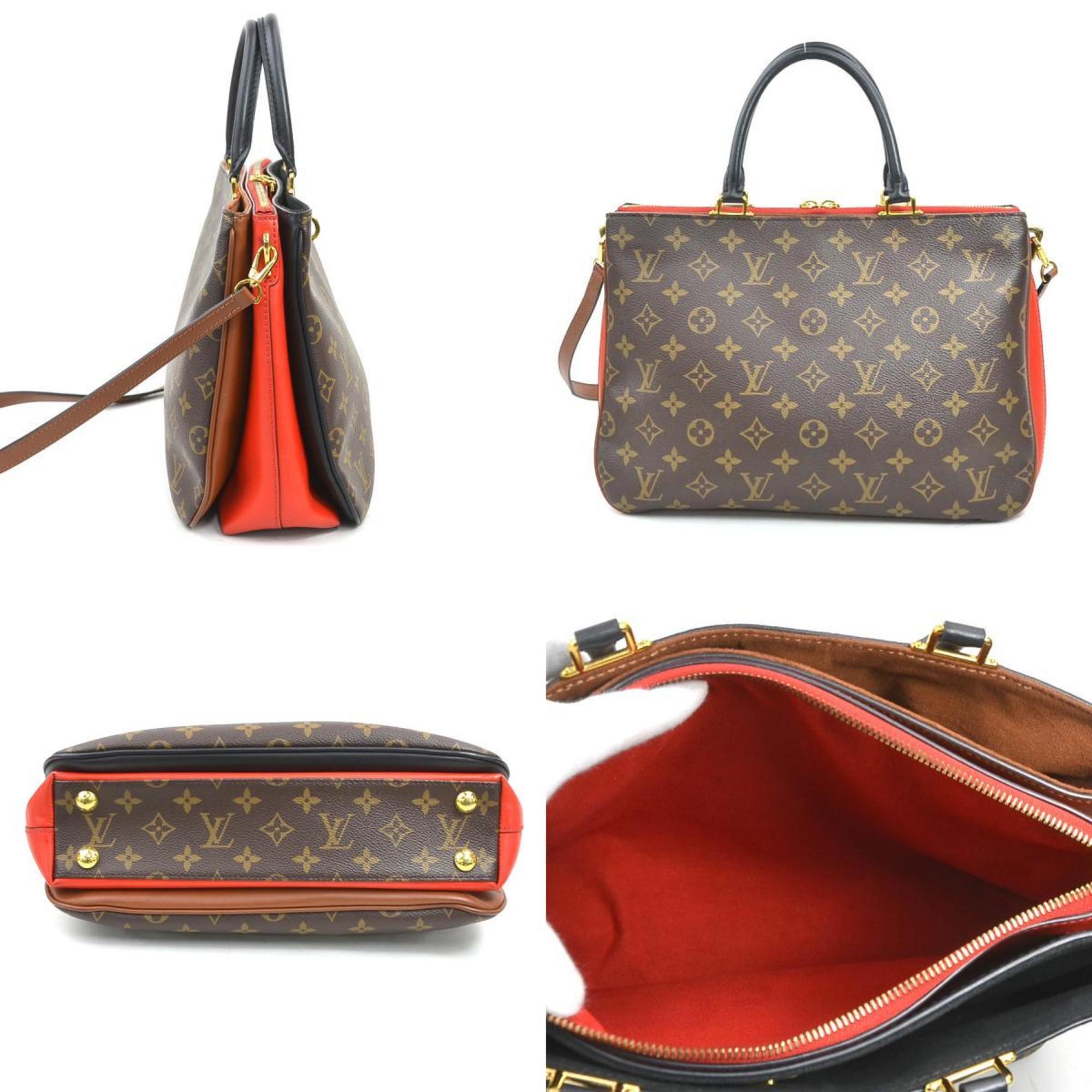 Louis Vuitton Monogram Noir Rouge Monogram Handbag Shoulder Bag