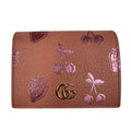 Gucci Pink Leather Card Wallet (Pre-Owned)