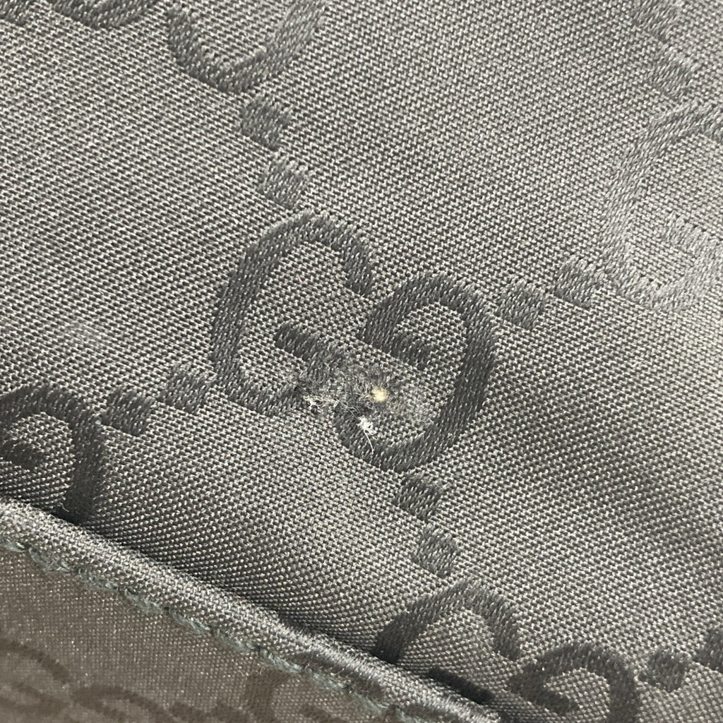 Gucci Gg Canvas Black Gg Canvas Boston Bag (Pre-Owned)