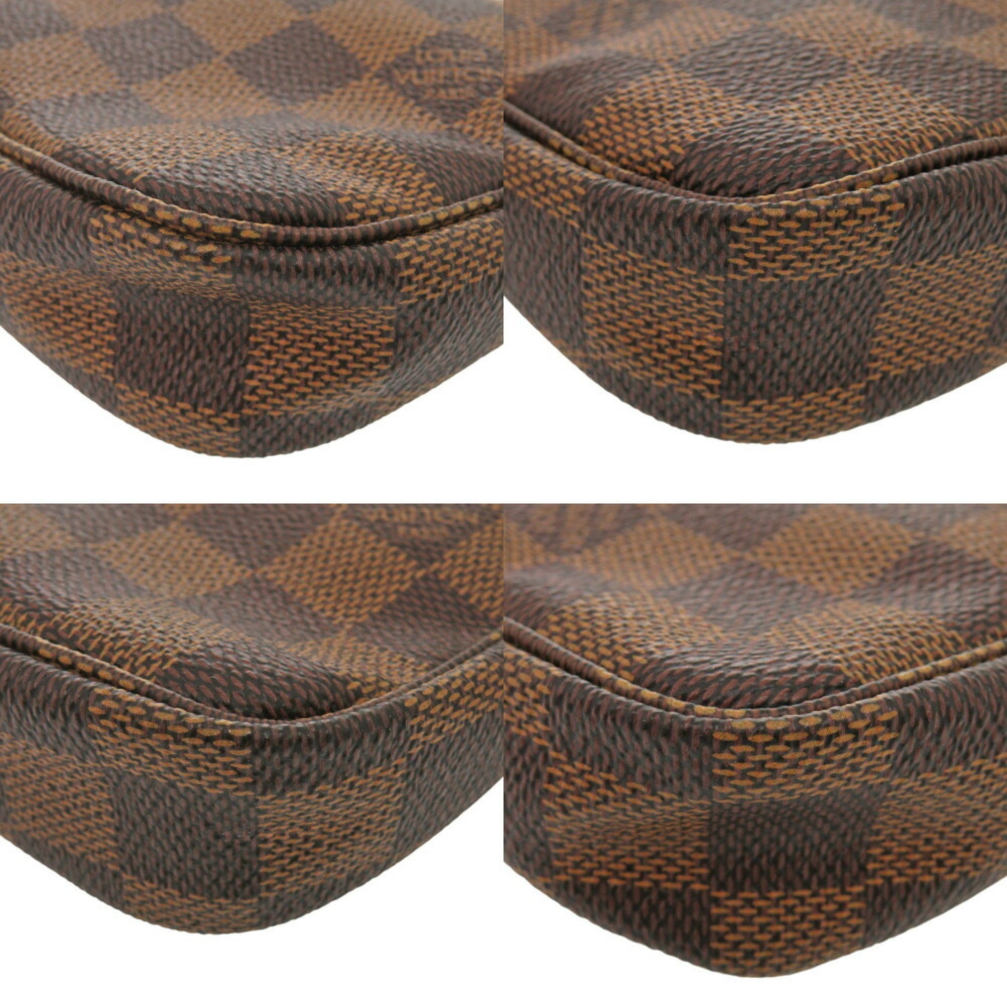Louis Vuitton Brown Damier Canvas Pochette Pouch