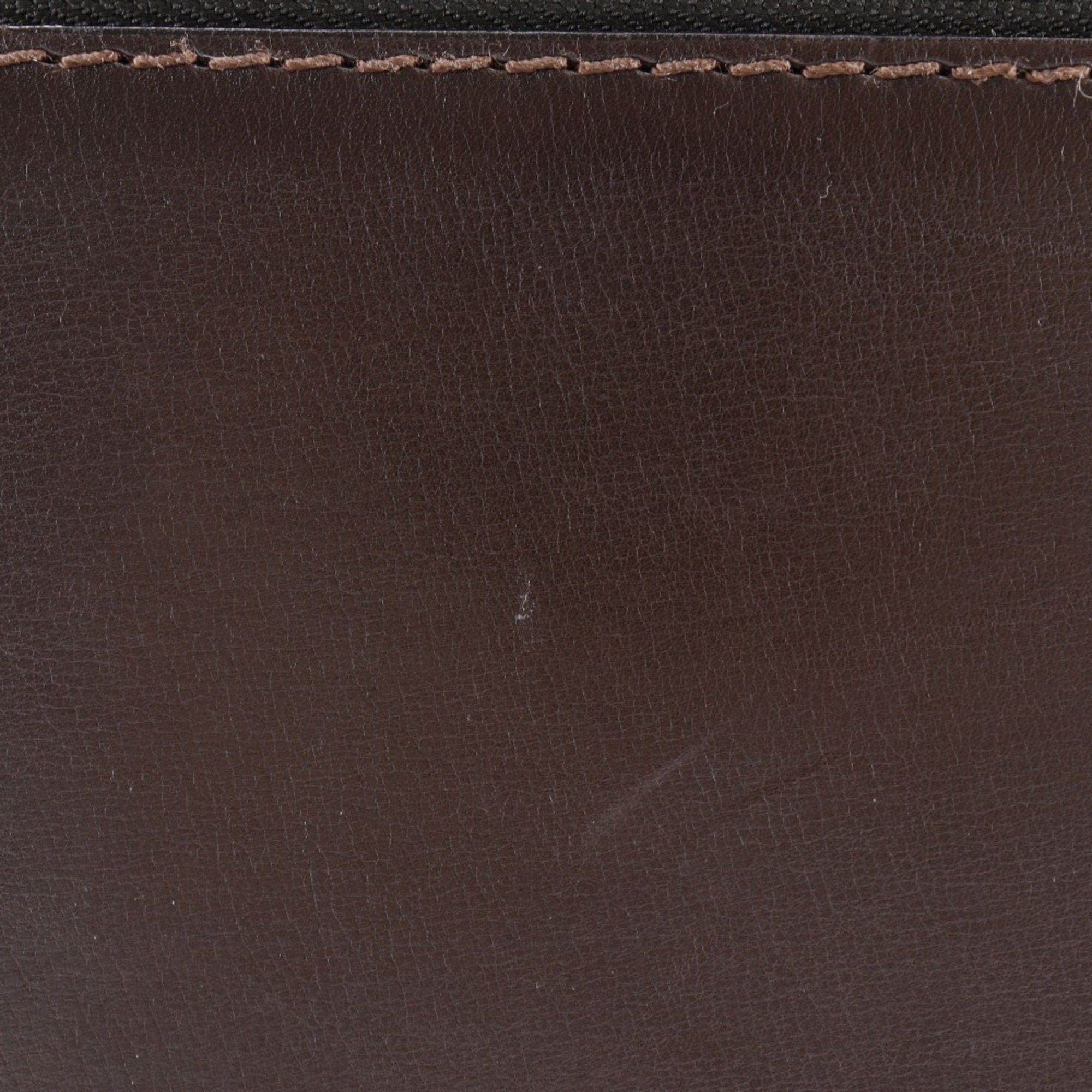 Louis Vuitton Brown Coffee Leather Shoulder Bag