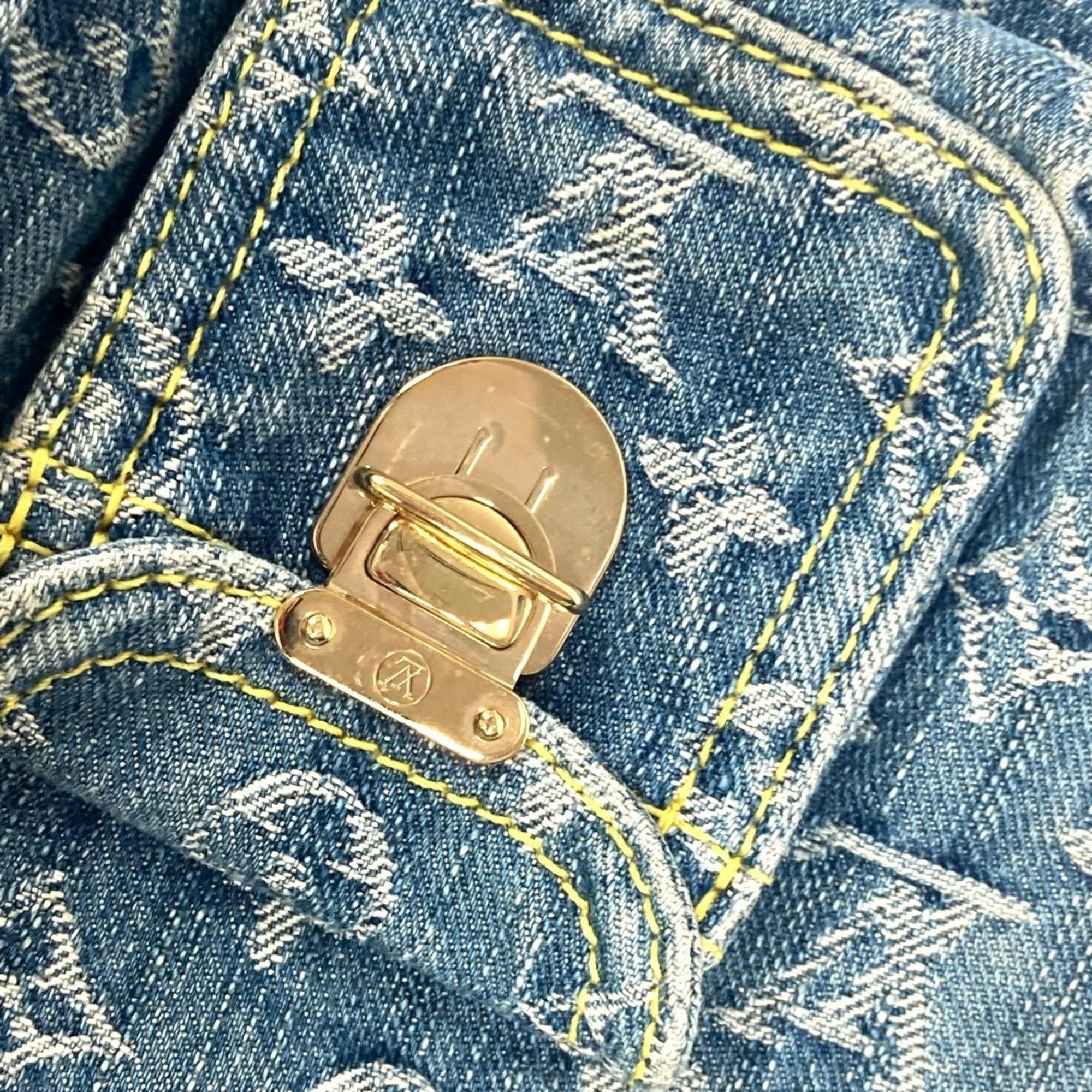 Louis Vuitton Blue Monogram Monogram Denim Backpack