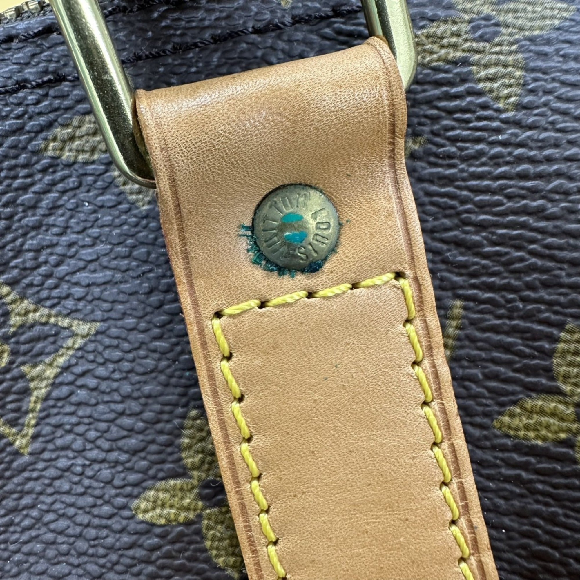 Louis Vuitton Monogram Brown Pvc Leather Boston Bag