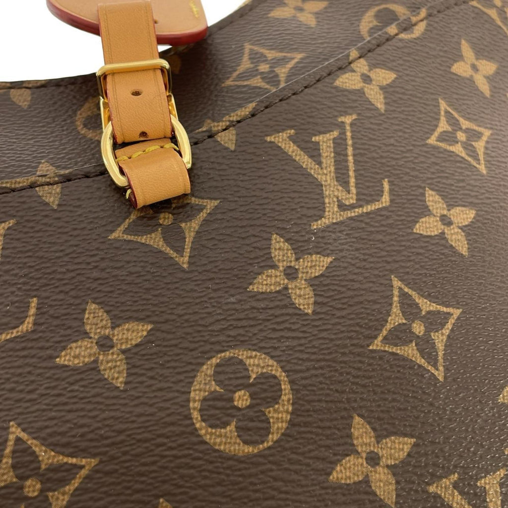 Louis Vuitton Marron Coated Canvas Shoulder Bag