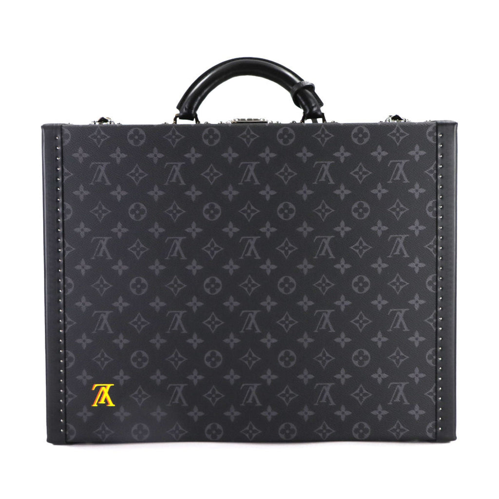 Louis Vuitton Black Monogram Eclipse Monogram Eclipse Attaché Case Briefcase Handbag
