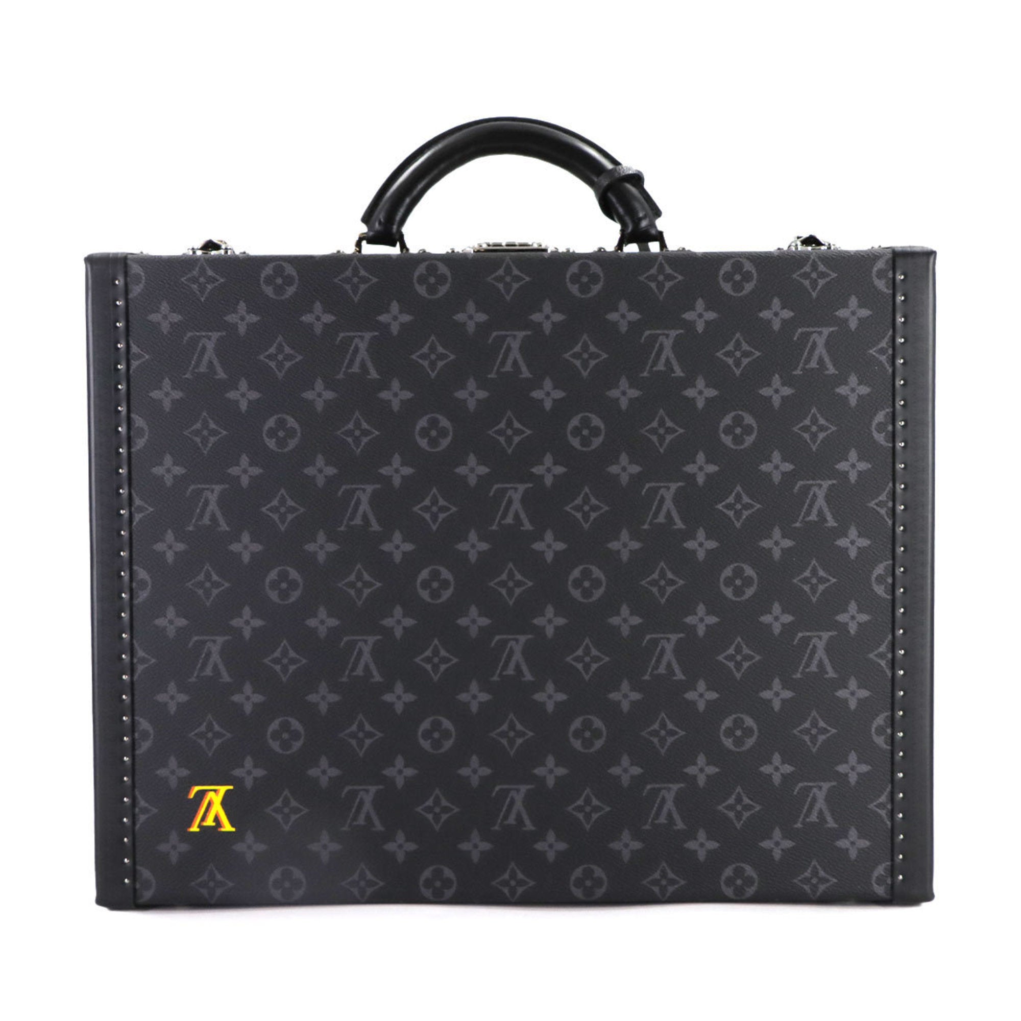 Louis Vuitton Black Monogram Eclipse Monogram Eclipse Attaché Case Briefcase Handbag