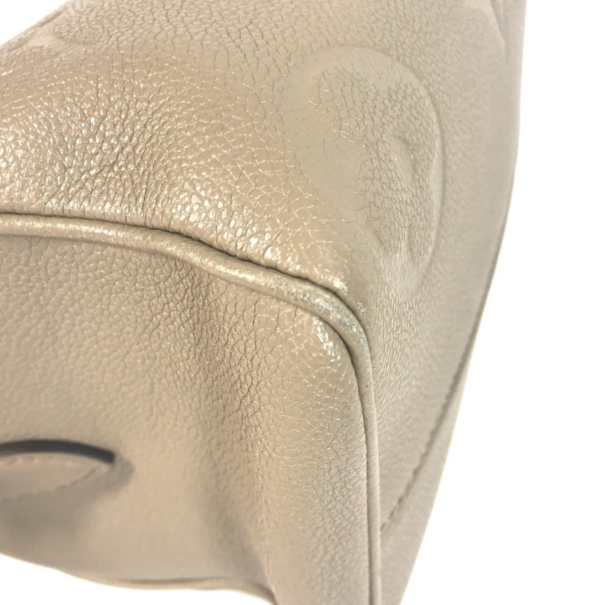 Louis Vuitton Beige Tourterelle Monogram Empreinte Boston Bag Handbag Shoulder Bag