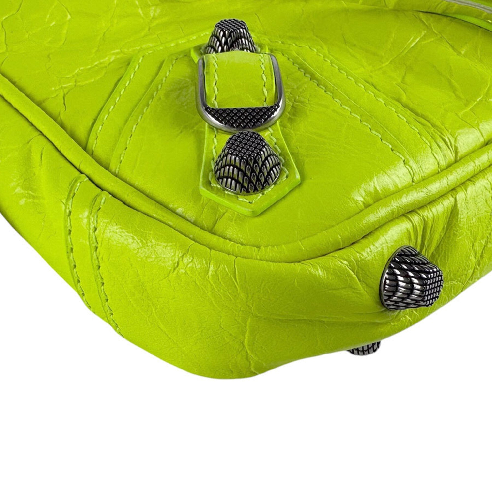 Balenciaga Yellow Leather Shoulder