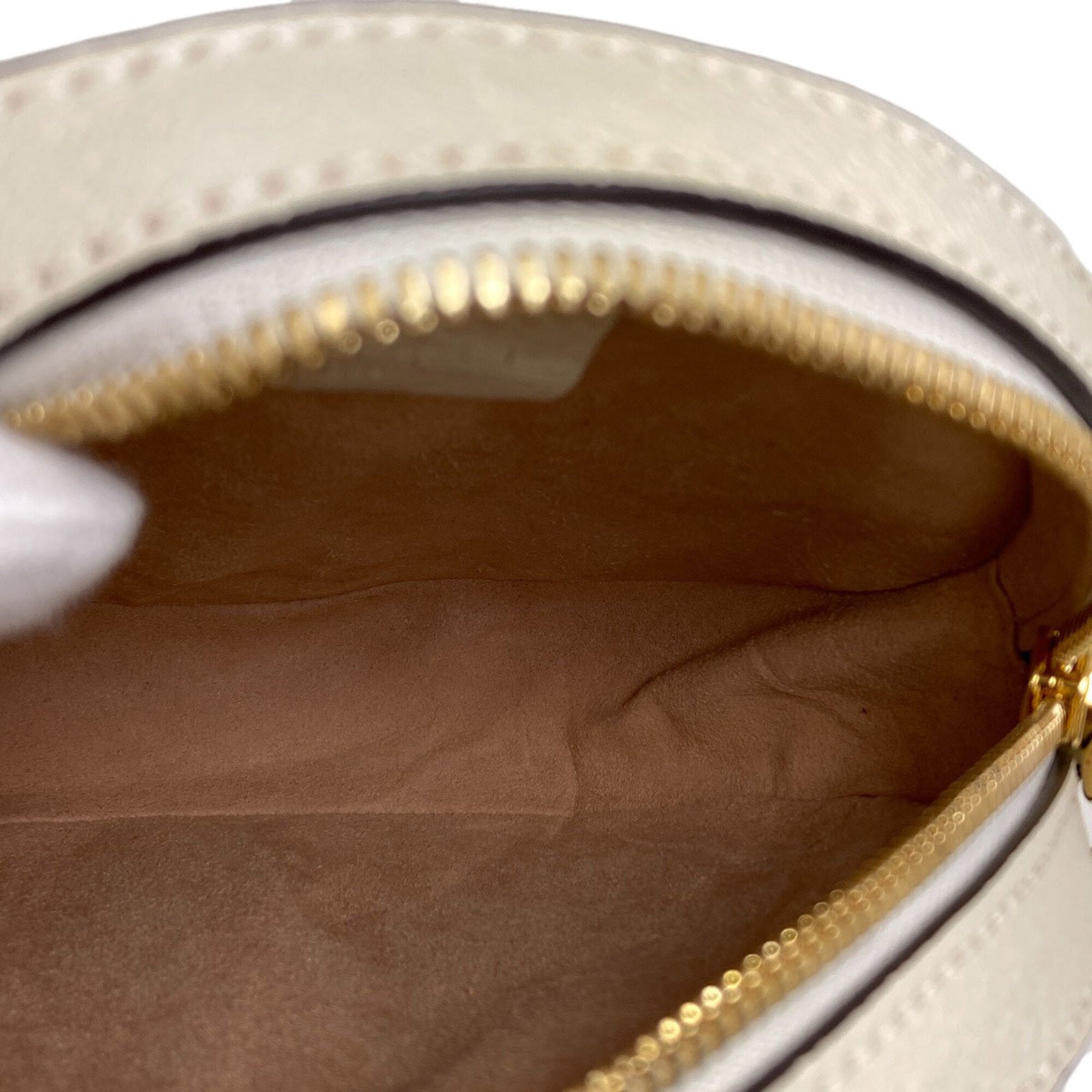 Gucci White Leather Shoulder Bag (Pre-Owned)