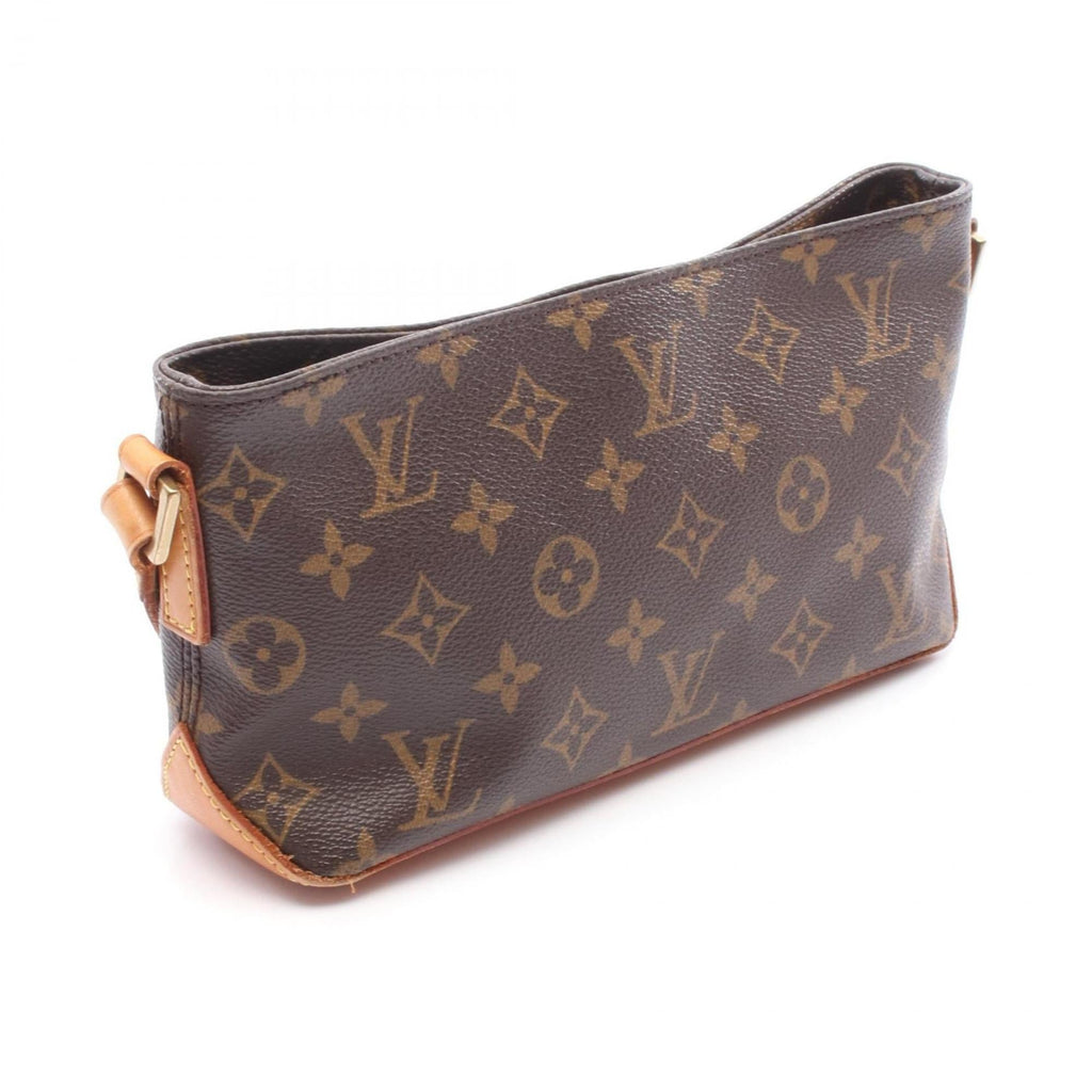Louis Vuitton Brown Coated Canvas Monogram Pvc Leather Shoulder Bag