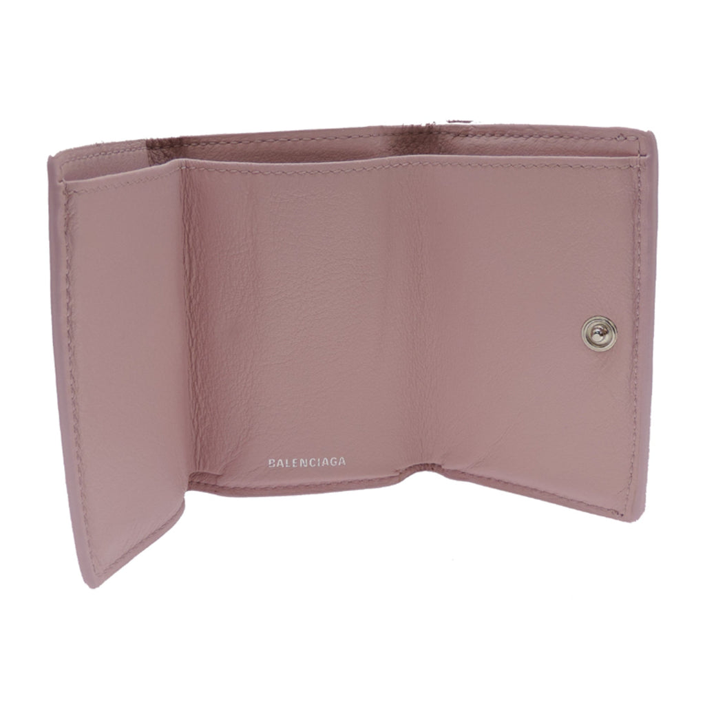 Balenciaga Pink Leather Wallet (Tri-Fold)