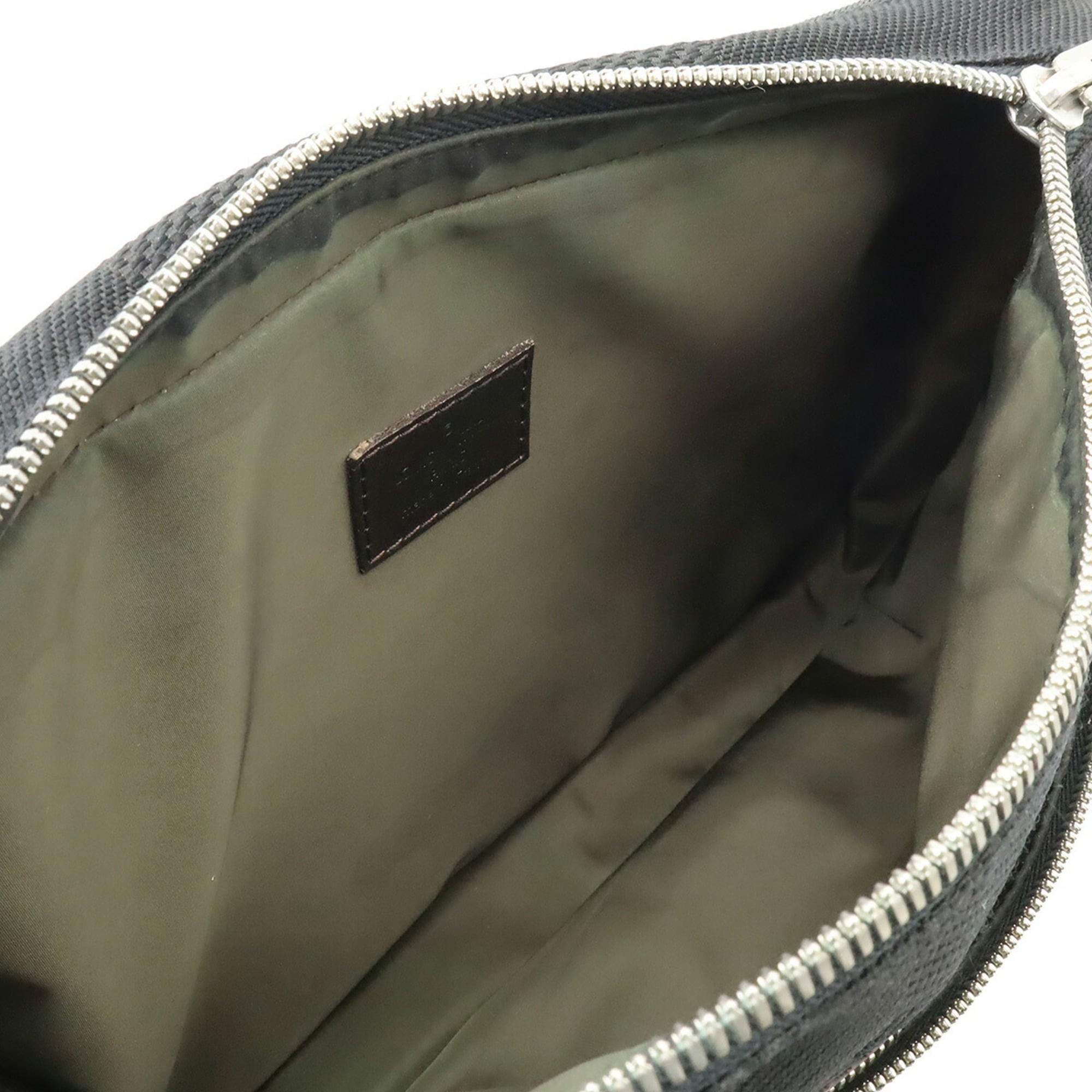 Louis Vuitton Black Canvas Sling Bag