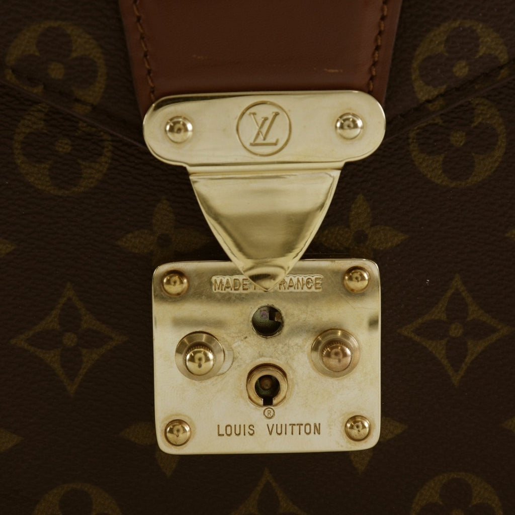 Louis Vuitton Brown Monogram Canvas Handbag