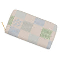 Louis Vuitton Beige Light Green Long Wallet