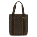 Louis Vuitton Brown Canvas Shoulder Bag Tote Bag