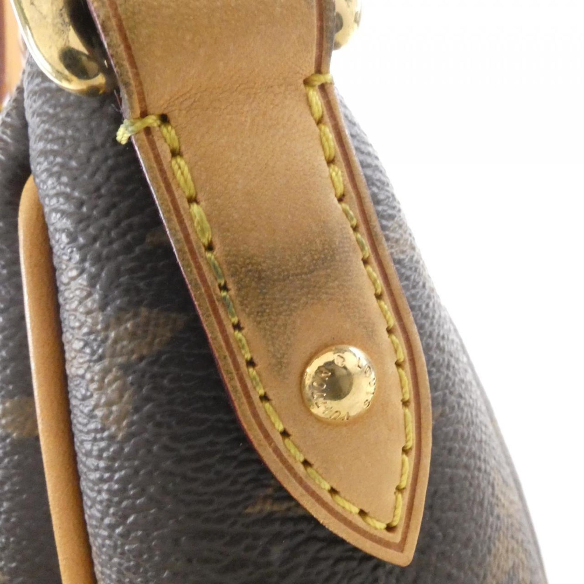 Louis Vuitton Marron Coated Canvas Handbag