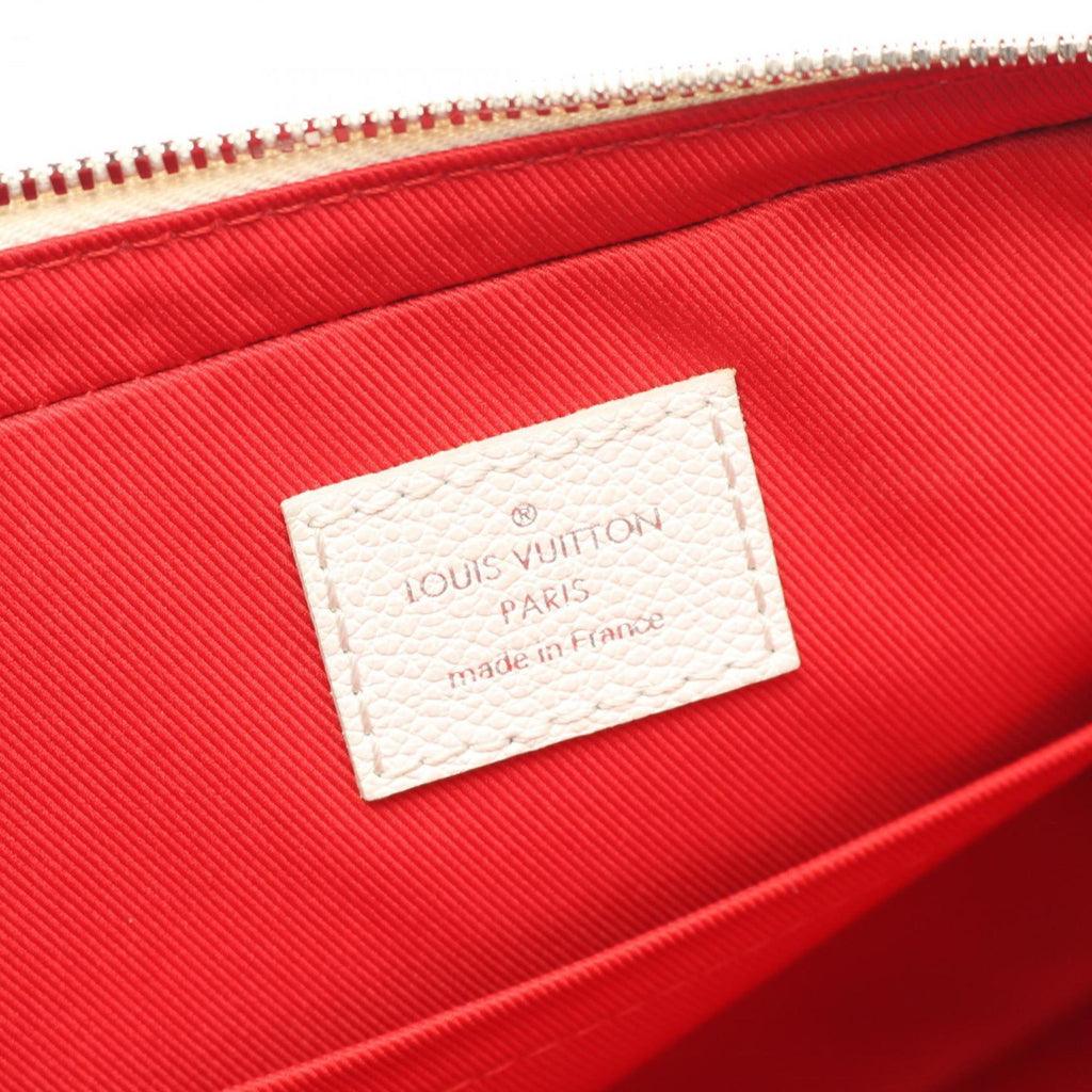 Louis Vuitton Multi-Color White Leather Shoulder Bag