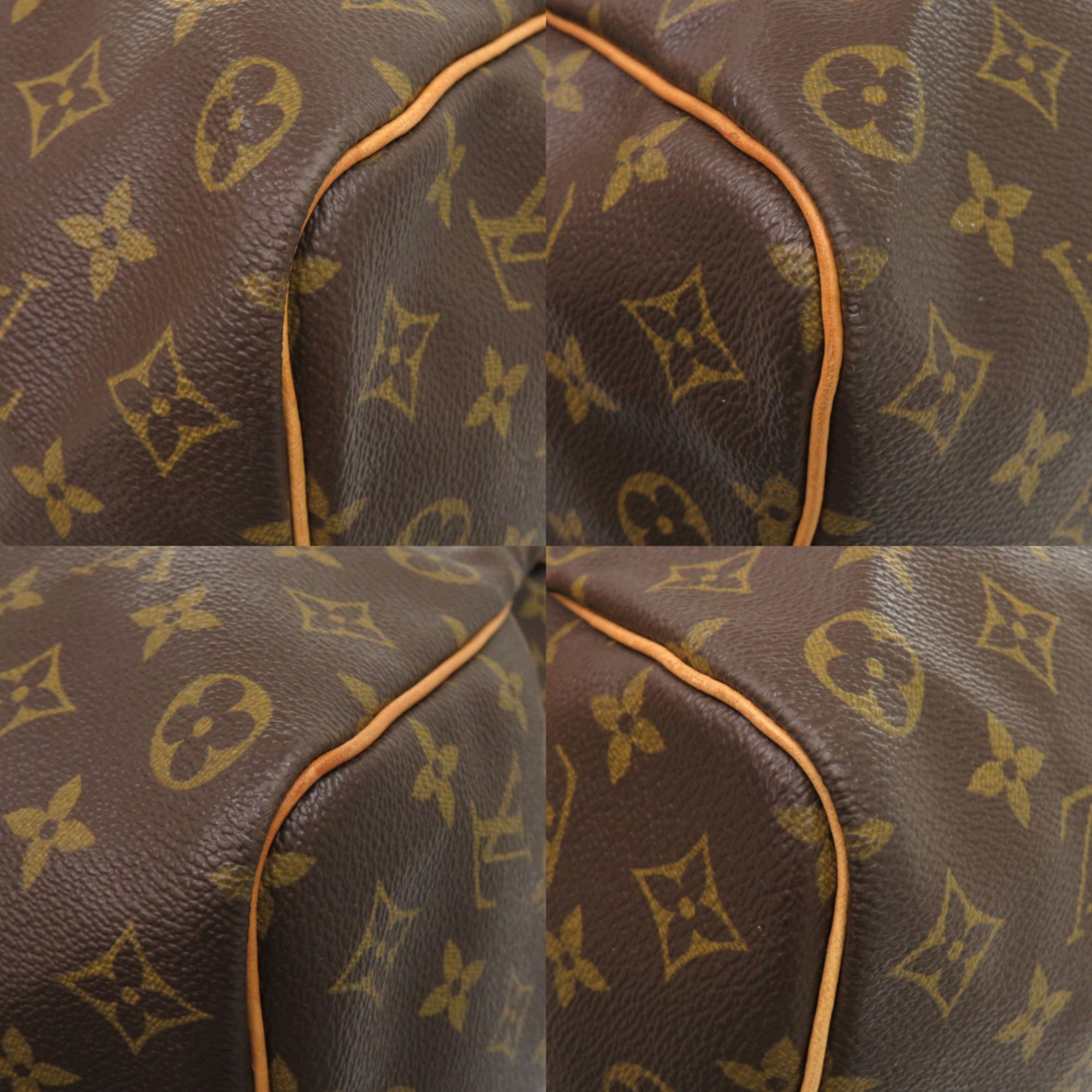 Louis Vuitton Brown Monogram Monogram Boston Bag