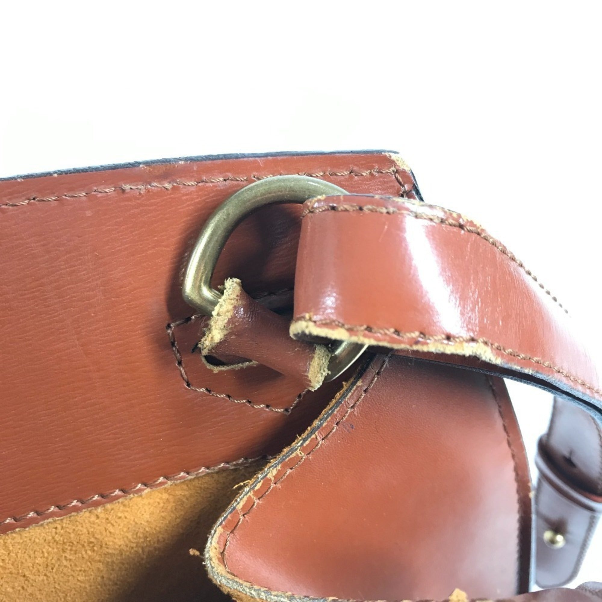 Louis Vuitton Brown Epi Leather Shoulder Bag